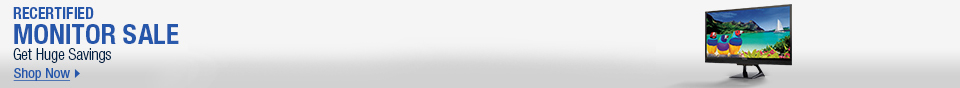 Recertified Monitor Sale