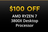 AMD RYZEN 7 3800X 8-Core (3.9 GHz) Desktop Processor