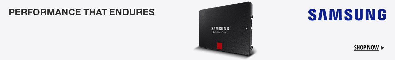 ​​SSD - Samsung 860 EVO Banner