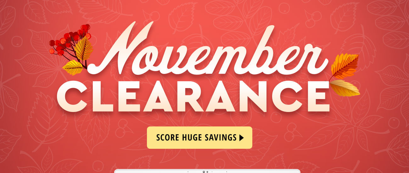 November Clearance
