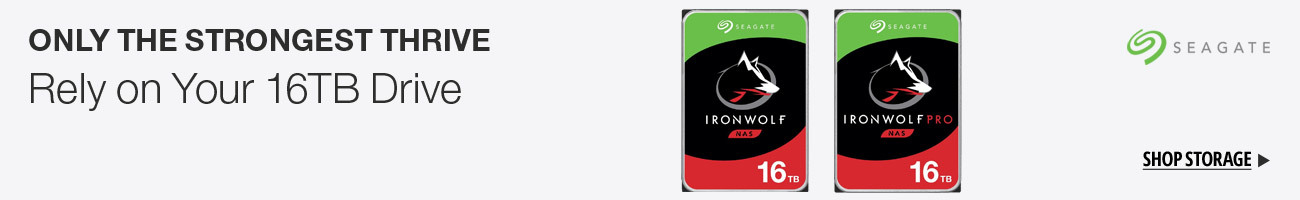 ​​Seagate HD 16TB Promo