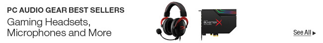 Gaming Headsets, Microphones and More