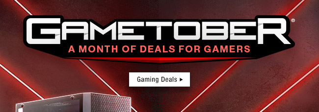 Gametober a Month of Deals for Gamers