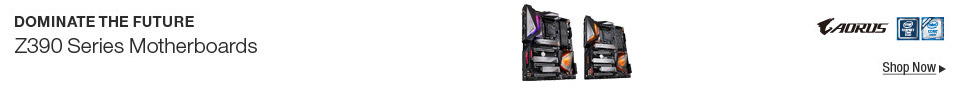 DOMINATE THE FUTURE Z390 Series Motherboards
