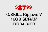 G.SKILL Ripjaws V 16GB SDRAM DDR4 3200