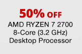 AMD RYZEN 7 2700 8-Core (3.2 GHz) Desktop Processor
