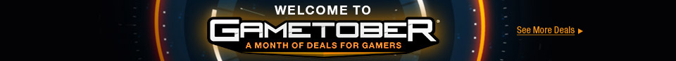 Welcome to Gametober. See More Deals >