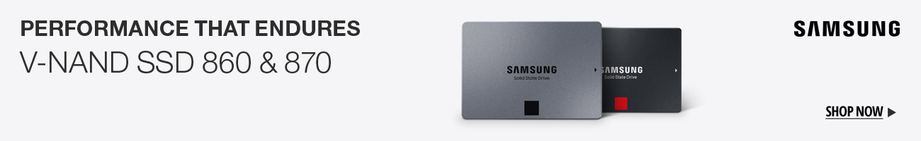 SSD - Samsung SSD 860 & 870