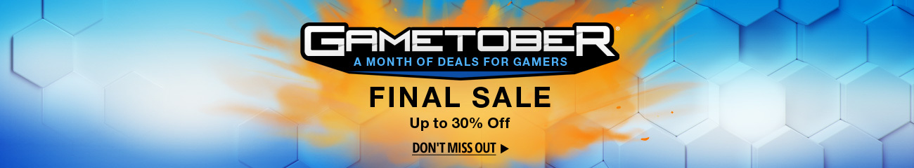 GAMETOBER FINAL SALE