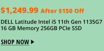 DELL Laptop Latitude 5420 CW51V Intel Core i5 11th Gen 1135G7 (2.40 GHz) 16 GB Memory 256 GB PCIe SSD Intel Iris Xe Graphics 14.0 Windows 10 Pro 64-bit