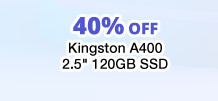 Kingston A400 2.5" 120GB SSD