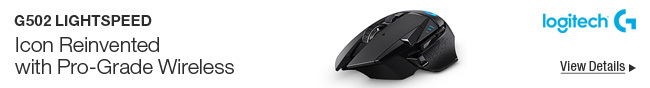 G502 LIGHTSPEED -- Icon Reinvented with Pro-Grade Wireless