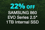 SAMSUNG 860 EVO Series 2.5" 1TB Internal SSD