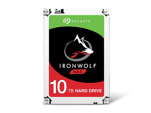 Seagate IronWolf 10TB NAS Hard Drive 7200 RPM 256MB Cache SATA 6.0Gb/s 3.5" Internal Hard Drive ST10000VN0004