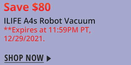 ILIFE A4s Robot Vacuum