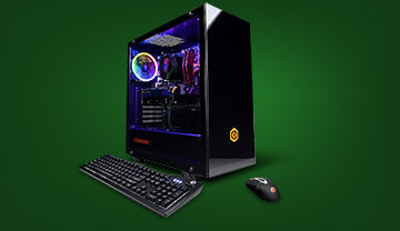 CyberpowerPC Gaming Desktop Ryzen 5 5600X RTX 3060 8GB DDR4 1TB NVMe SSD Includes Gaming Keyboard and Mouse