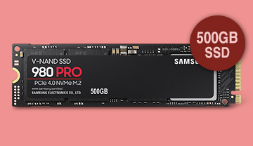 SAMSUNG 980 PRO M.2 2280 500GB PCI-Express Gen 4.0 x4 NVMe SSD