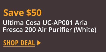 Ultima Cosa UC-AP001 Aria Fresca 200 Air Purifier (White)
