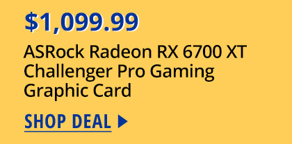 ASRock Radeon RX 6700 XT Challenger Pro Gaming Graphic Card