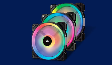 Corsair LL120 RGB 120mm Dual Light Loop RGB LED PWM Fan
