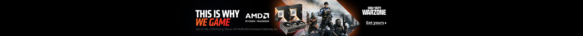 AMD Gamers First 2 Banners