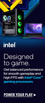 Intel Designed to Game