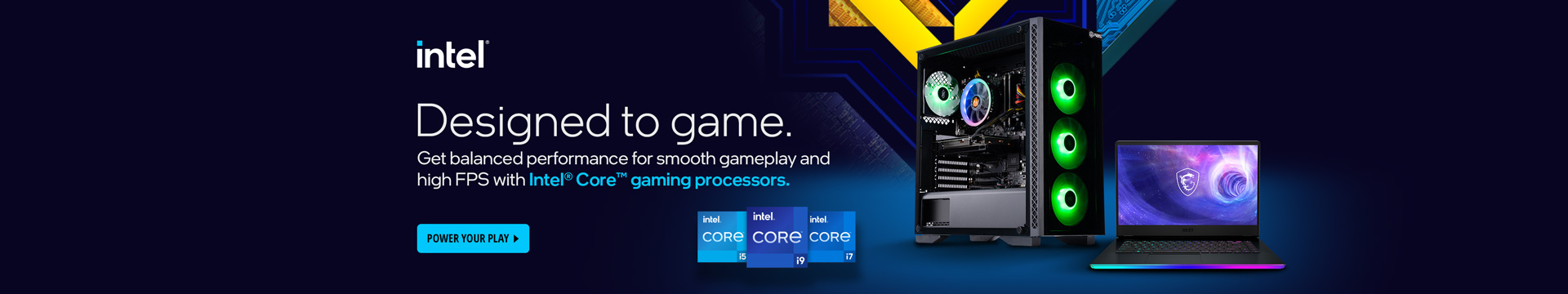 Intel Designed to Game
