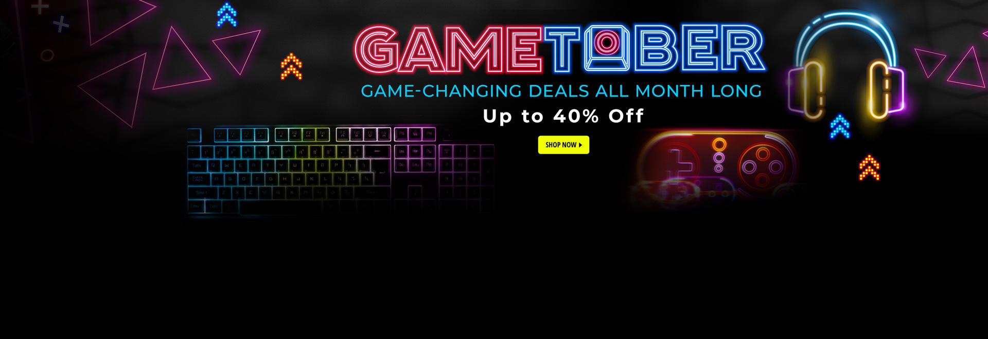 Gametober: Game-changing Deals All Month Long