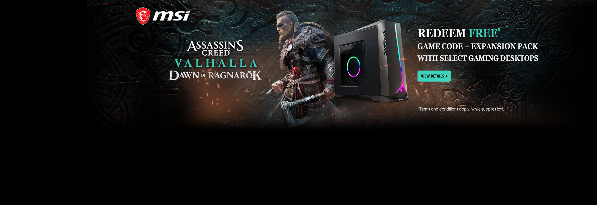 Redeem Free Game Code + Expansion Pack With Select Gaming Desktops