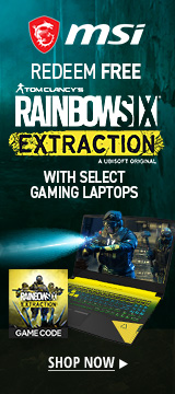 Redeem Free Rainbow Six Extraction with Select Gaming Laptops