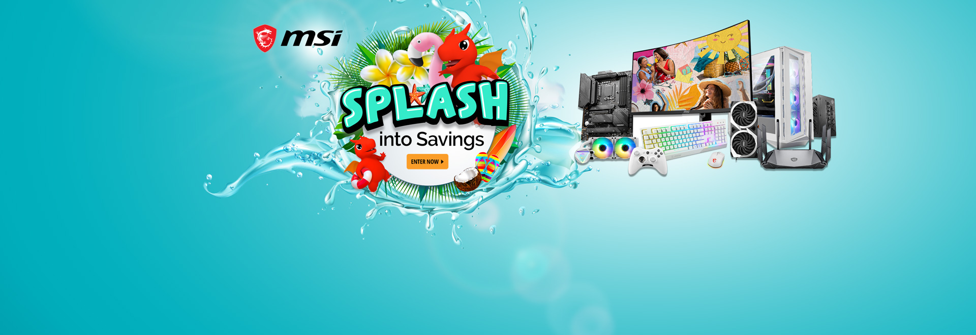 MSI Splash into Savings