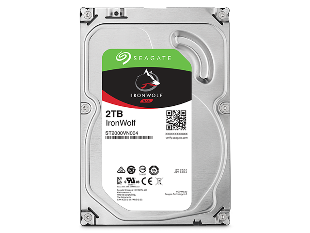 2台　2TB SEAGATE IronWolf ST2000VN004 IronWolf NAS & Seagate | Newegg.ca
