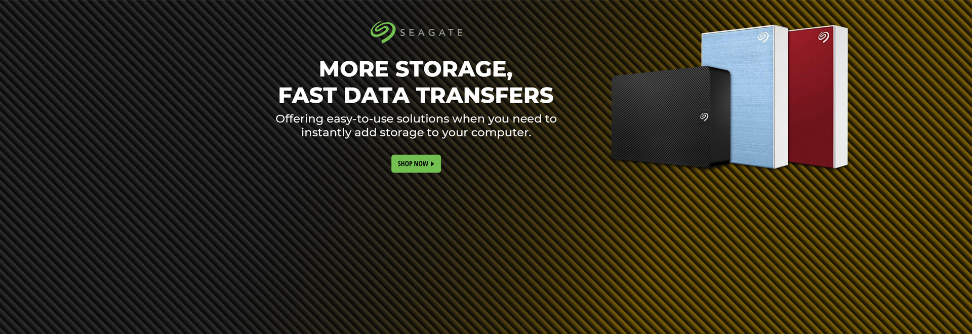 More Storage, Fast Data Transfers